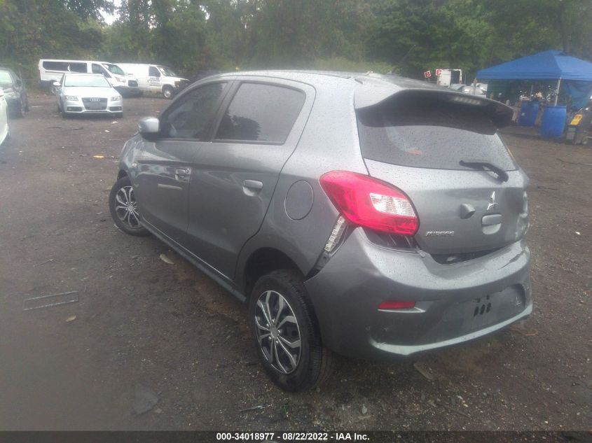 2020 MITSUBISHI MIRAGE ES/SE VIN: ML32A3HJ0LH000285