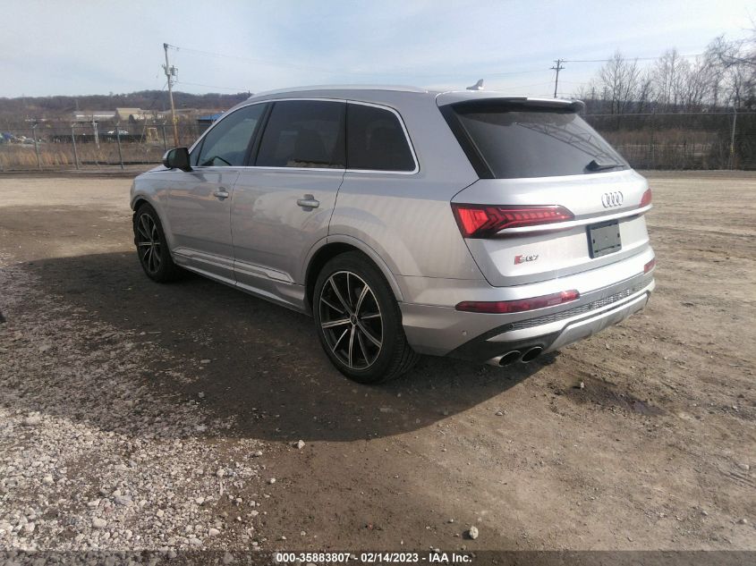 2022 AUDI SQ7 PREMIUM PLUS VIN: WA1AWBF72ND010154