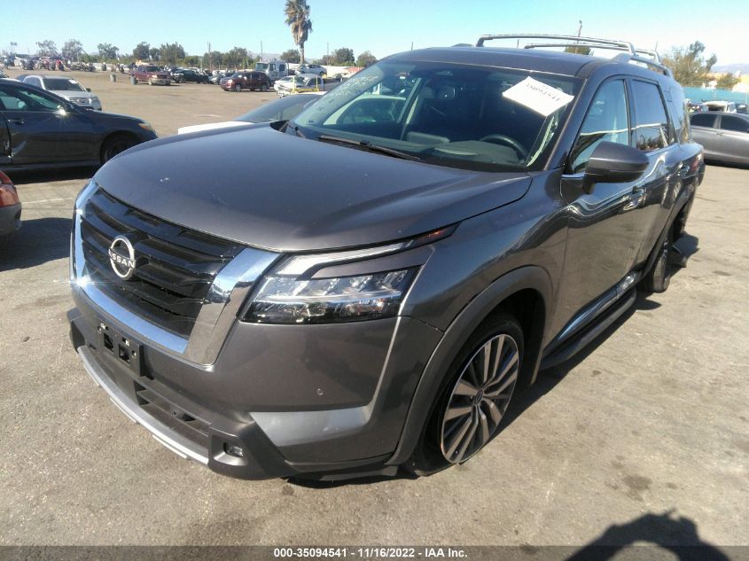 2022 NISSAN PATHFINDER PLATINUM VIN: 5N1DR3DH6NC223220