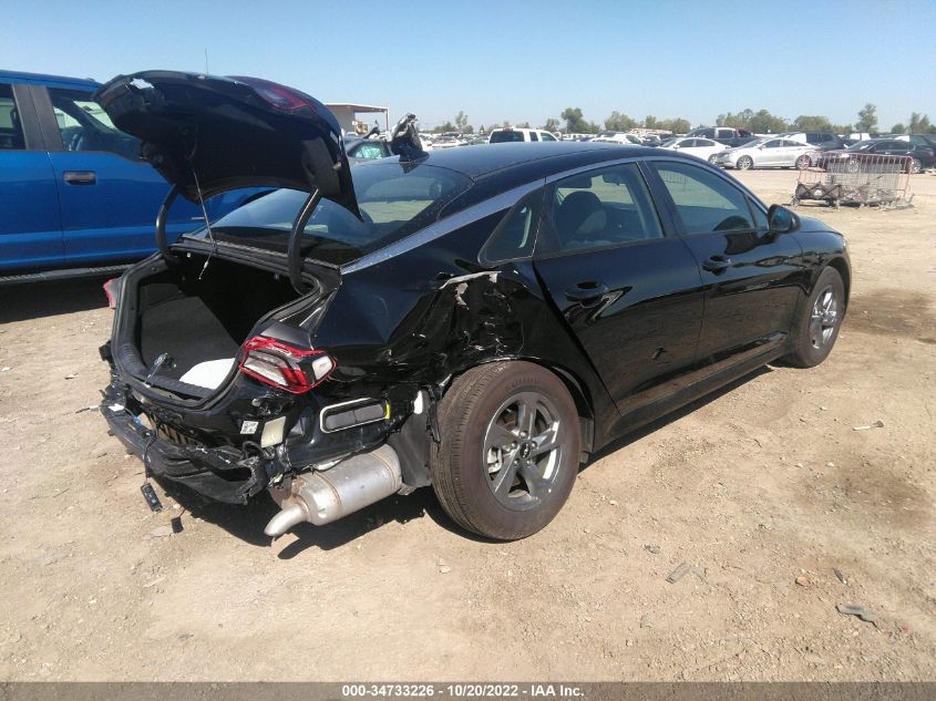2022 KIA K5 LXS VIN: 5XXG14J2XNG130246