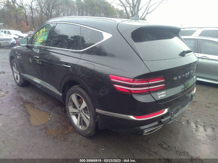 2022 GENESIS GV80 VIN: KMUHBDSB8NU077697