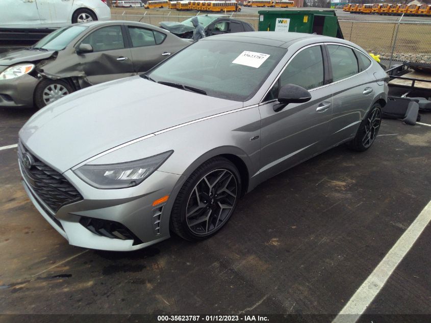 2022 HYUNDAI SONATA N LINE VIN: 5NPEK4JC1NH137846