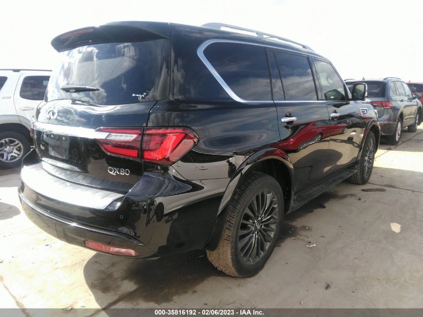 2022 INFINITI QX80 SENSORY VIN: JN8AZ2BF2N9742155