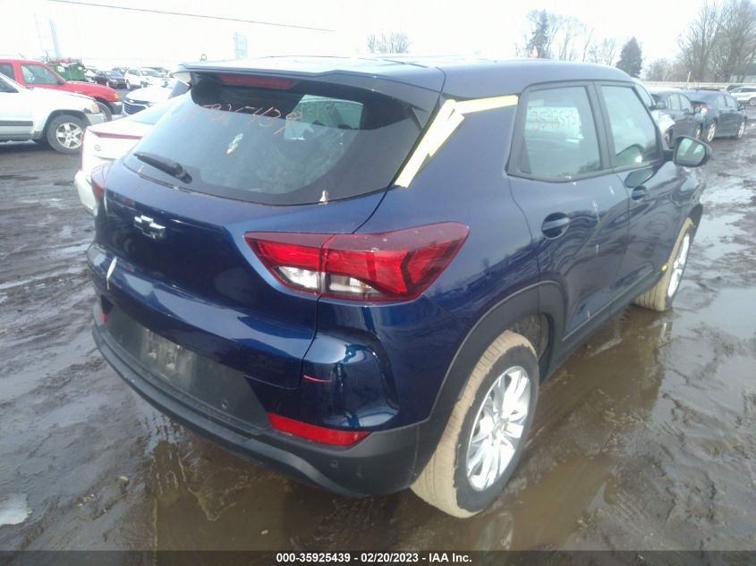 2022 CHEVROLET TRAILBLAZER LS VIN: KL79MNSL7NB018214