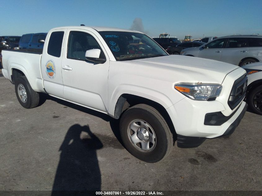 2021 TOYOTA TACOMA 2WD SR/SR5 VIN: 3TYRX5GN7MT008234