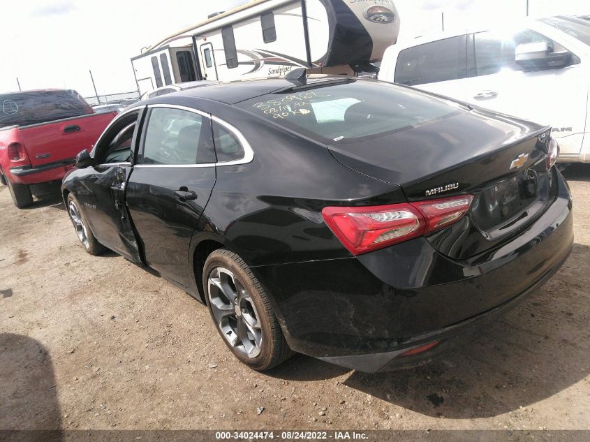 2021 CHEVROLET MALIBU LT VIN: 1G1ZD5ST3MF073083