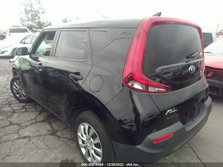 2021 KIA SOUL LX VIN: KNDJ22AU0M7742570