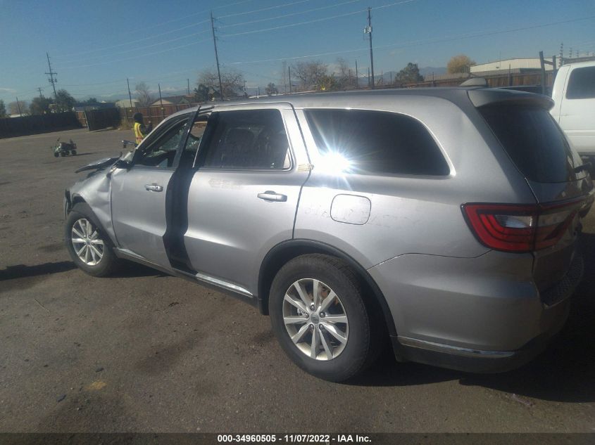 2020 DODGE DURANGO PURSUIT VIN: 1C4SDJFT9LC381516