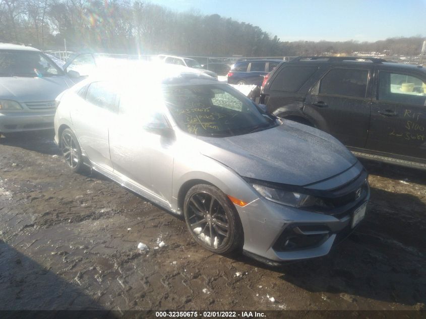 2021 HONDA CIVIC HATCHBACK SPORT VIN: SHHFK7H46MU416791