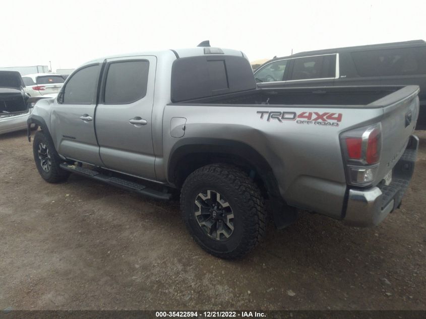 2022 TOYOTA TACOMA 4WD SR/SR5/TRD SPORT VIN: 3TMCZ5AN8NM505475