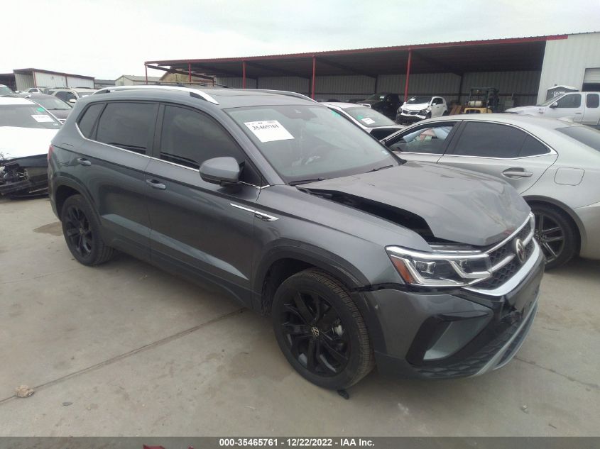 2022 VOLKSWAGEN TAOS SEL VIN: 3VV1X7B2XNM012203