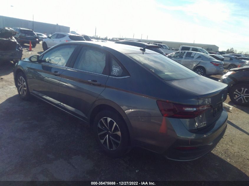 2022 VOLKSWAGEN JETTA S VIN: 3VWCM7BU9NM031226