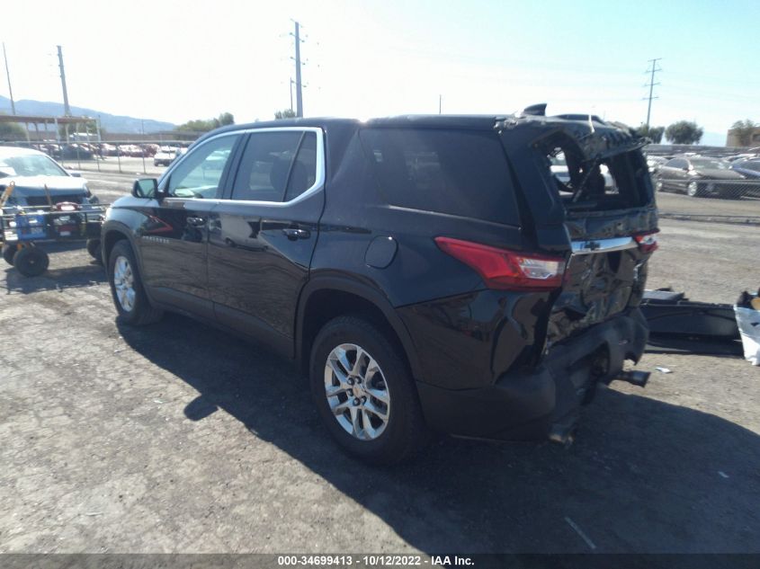 2020 CHEVROLET TRAVERSE LS VIN: 1GNERFKW5LJ316774