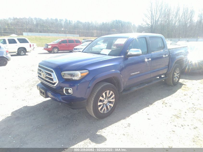 2022 TOYOTA TACOMA 4WD LIMITED VIN: 3TMGZ5AN9NM471998
