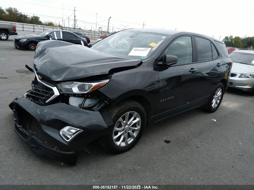 2020 CHEVROLET EQUINOX LS VIN: 2GNAXHEV4L6208646