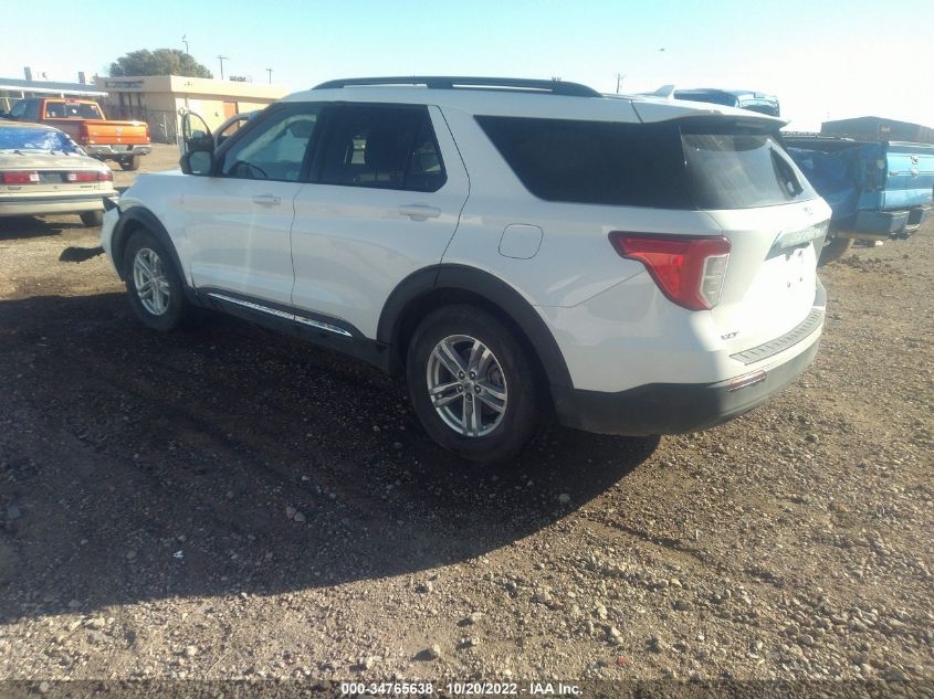 2020 FORD EXPLORER XLT VIN: 1FMSK7DH6LGA26654