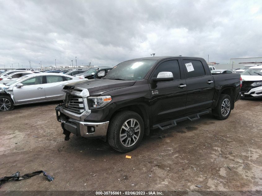 2021 TOYOTA TUNDRA 2WD PLATINUM/1794 EDITION VIN: 5TFGY5F15MX298837