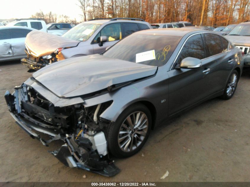 2020 INFINITI Q50 3.0T LUXE VIN: JN1EV7ARXLM252965