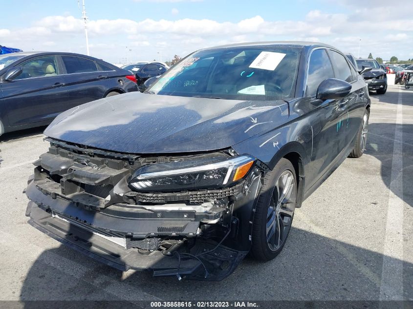 2022 HONDA CIVIC SEDAN TOURING VIN: 2HGFE1F94NH317467