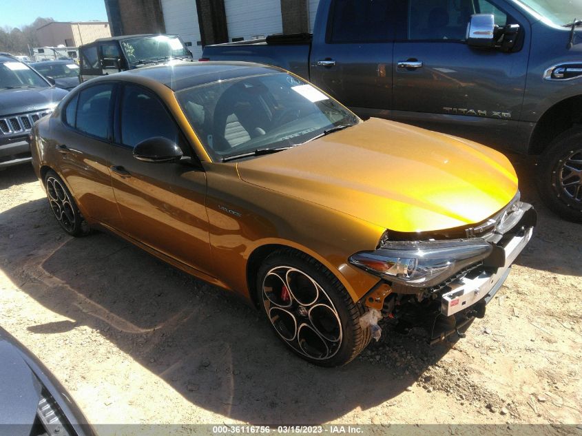 2023 ALFA ROMEO GIULIA VELOCE VIN: ZARFAMBN9P7666725
