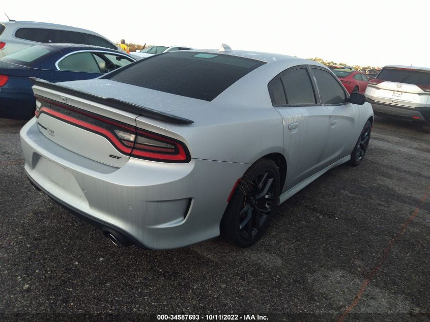 2021 DODGE CHARGER GT VIN: 2C3CDXHG5MH651996