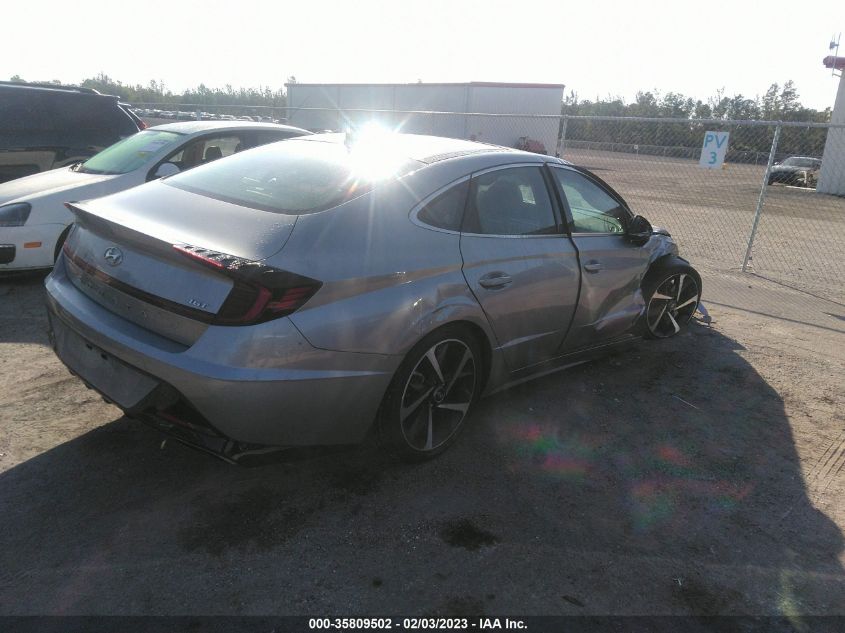 2022 HYUNDAI SONATA SEL PLUS VIN: 5NPEJ4J24NH142095