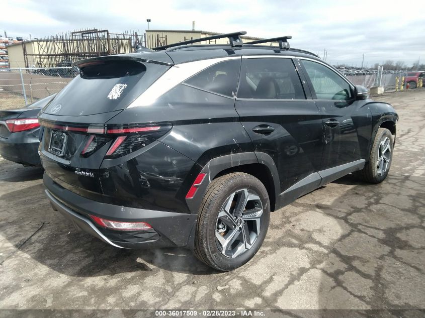 2022 HYUNDAI TUCSON HYBRID LIMITED VIN: KM8JECA19NU038983