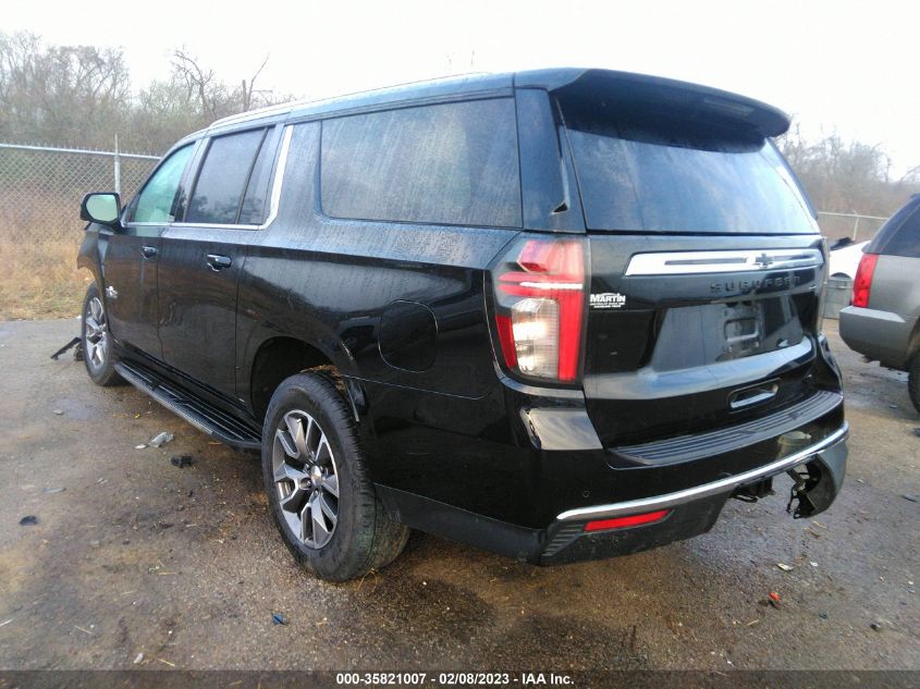2022 CHEVROLET SUBURBAN LT VIN: 1GNSCCKD0NR358100