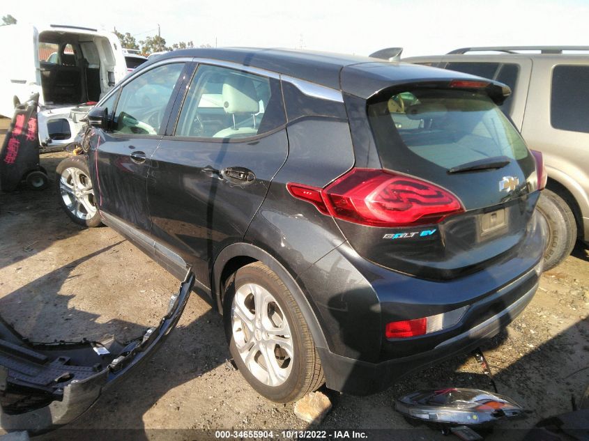 2021 CHEVROLET BOLT EV LT VIN: 1G1FY6S04M4100225