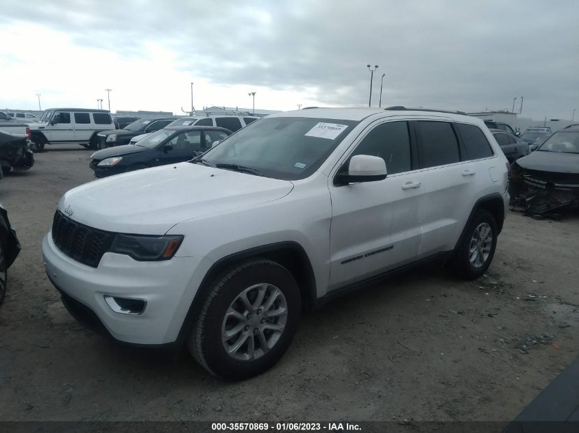 2021 JEEP GRAND CHEROKEE LAREDO X VIN: 1C4RJEAG5MC784984