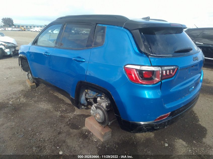2020 JEEP COMPASS LATITUDE W/SUN/SAFETY PKG VIN: 3C4NJDBB7LT240954