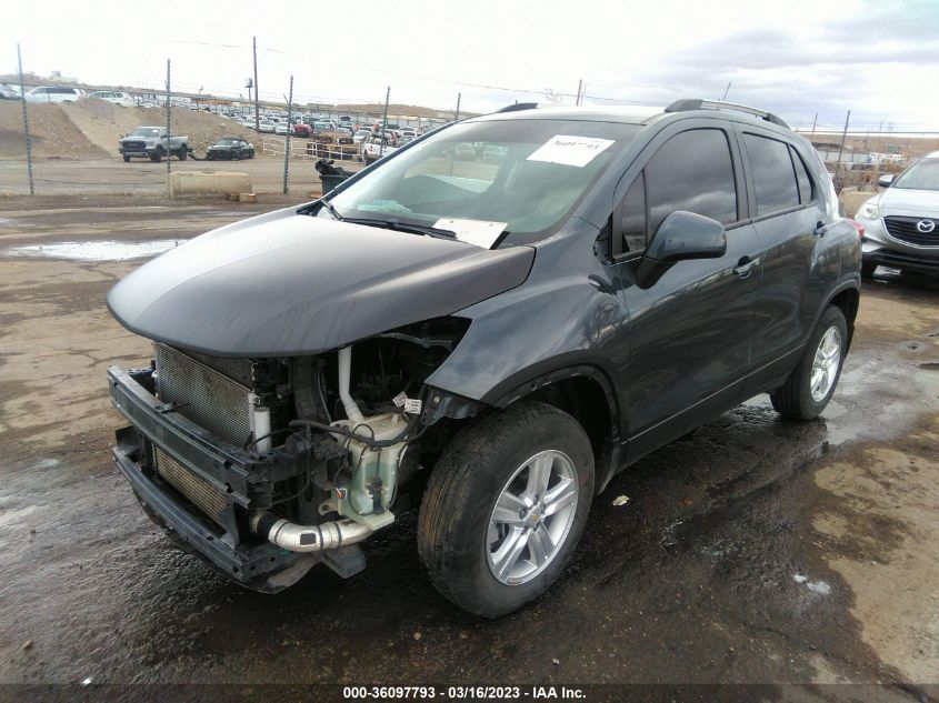 2022 CHEVROLET TRAX LT VIN: KL7CJPSM3NB518728