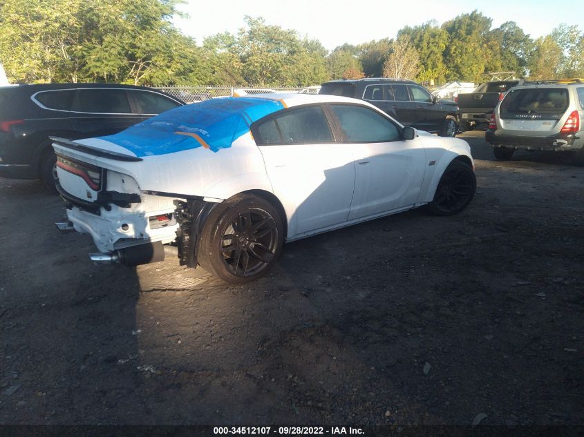 2022 DODGE CHARGER SCAT PACK WIDEBODY VIN: 2C3CDXGJ5NH189244