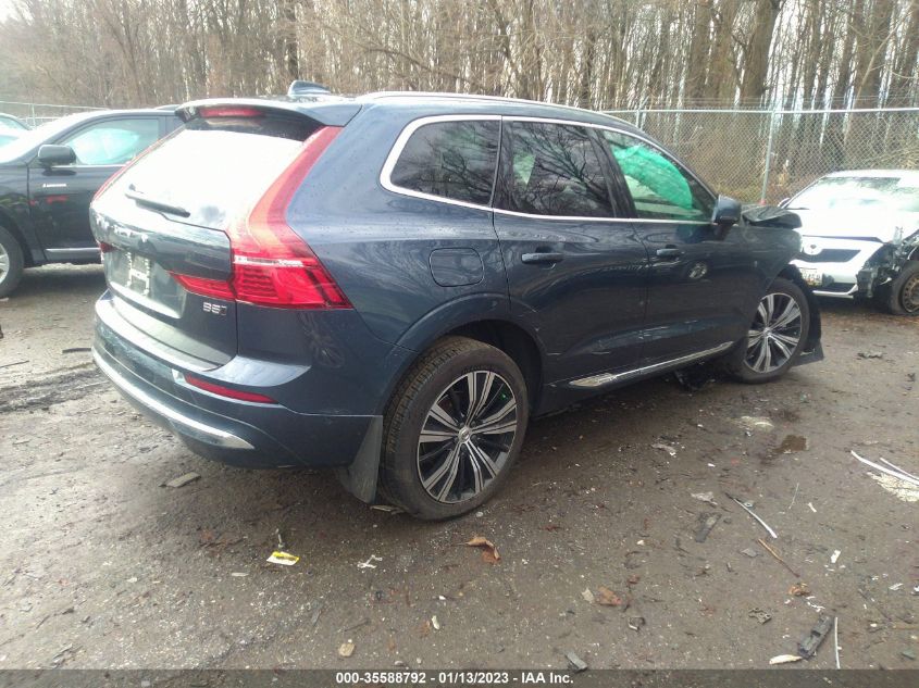2022 VOLVO XC60 INSCRIPTION VIN: YV4L12RL8N1899840