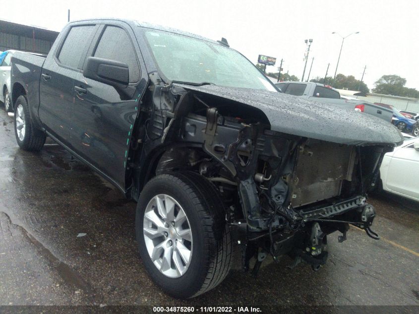 2021 CHEVROLET SILVERADO 1500 CUSTOM VIN: 1GCPWBEH4MZ159340