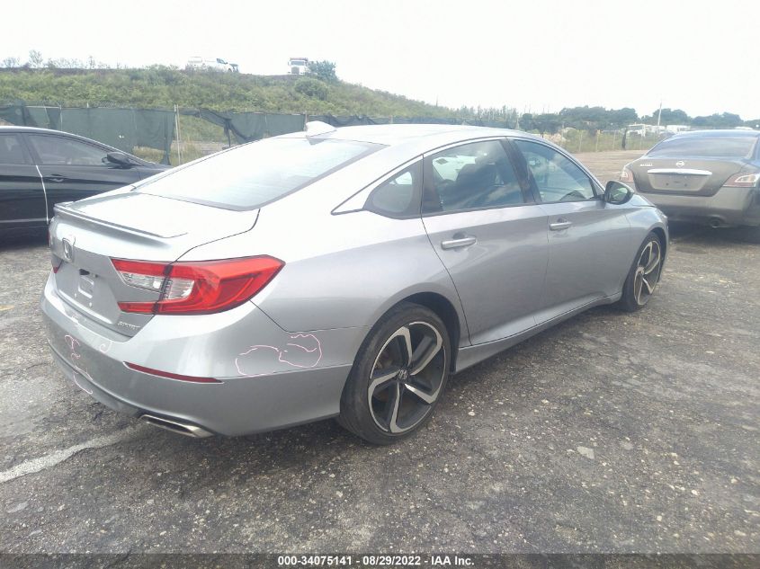 2020 HONDA ACCORD SEDAN SPORT VIN: 1HGCV1F31LA088580