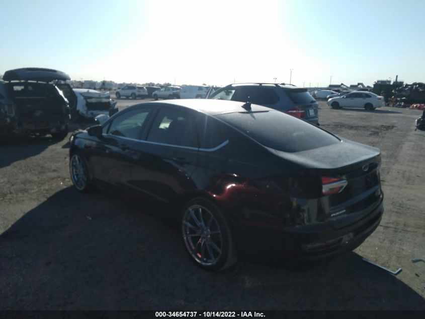 2020 FORD FUSION SE VIN: 3FA6P0HD2LR261735