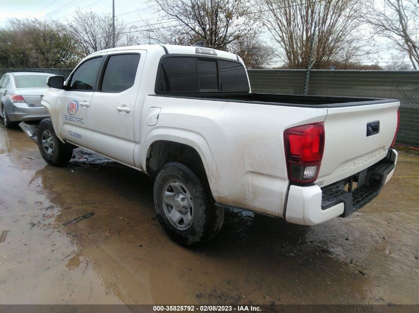 2022 TOYOTA TACOMA 2WD SR/SR5 VIN: 3TYAX5GN2NT058442