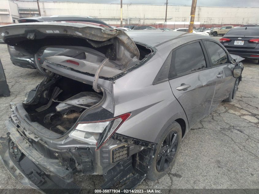 2022 HYUNDAI ELANTRA SEL VIN: KMHLM4AG8NU217859