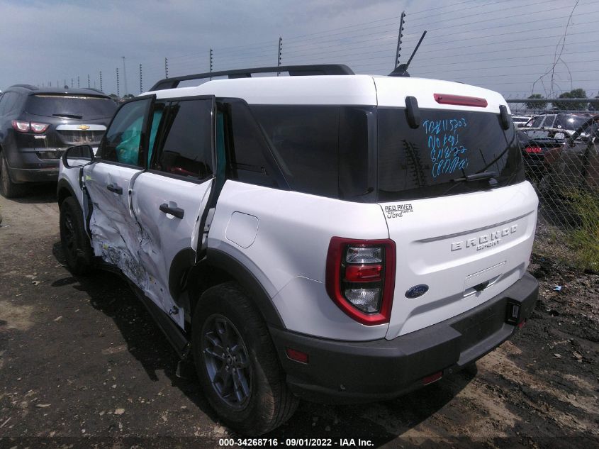 2022 FORD BRONCO SPORT BIG BEND VIN: 3FMCR9B60NRD79626