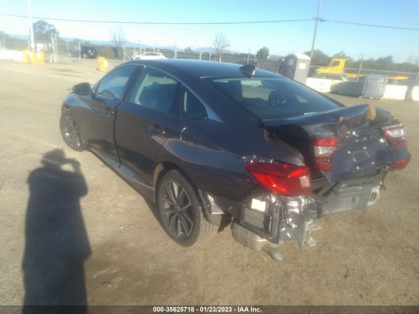 2022 HONDA ACCORD SEDAN EX-L VIN: 1HGCV1F55NA055490