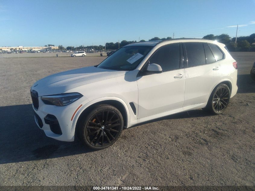 2022 BMW X5 SDRIVE40I VIN: 5UXCR4C09N9L76400