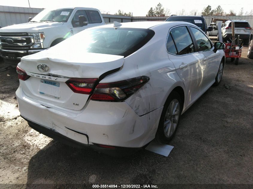 2022 TOYOTA CAMRY LE VIN: 4T1C11AK2NU637418