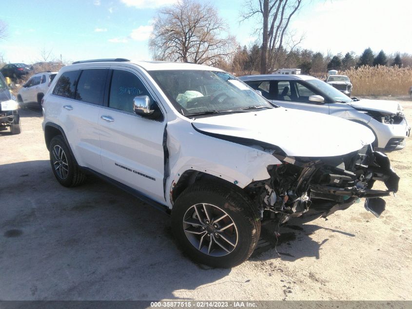 2022 JEEP GRAND CHEROKEE WK LIMITED VIN: 1C4RJEBG3NC125799