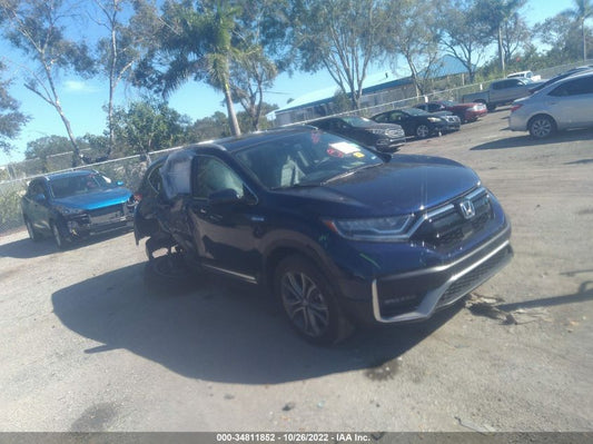 2021 HONDA CR-V HYBRID TOURING VIN: 7FART6H90ME004663