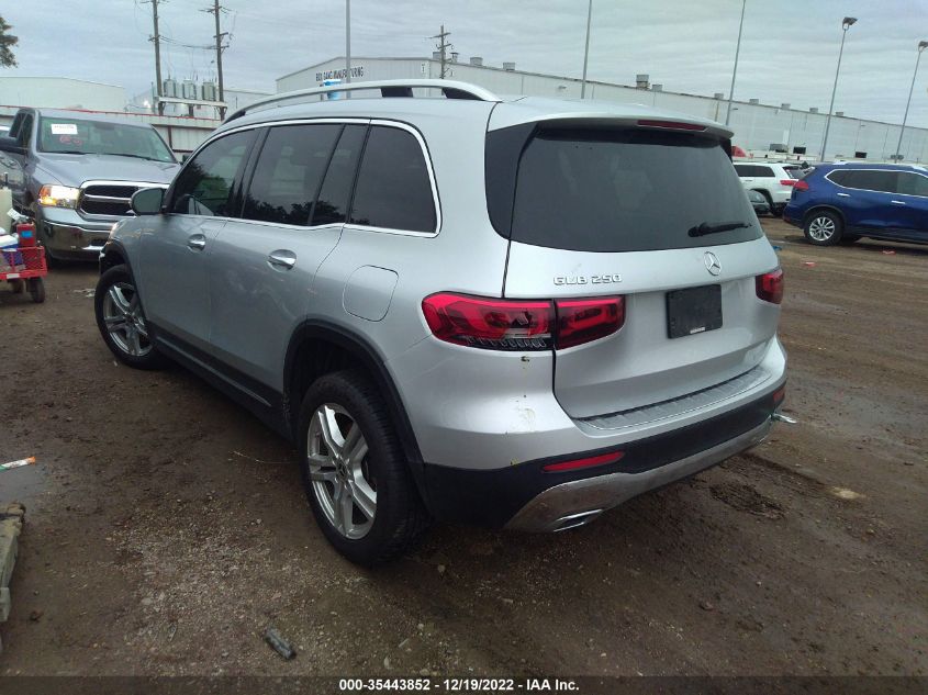 2020 MERCEDES-BENZ GLB GLB 250 VIN: W1N4M4GB8LW023105