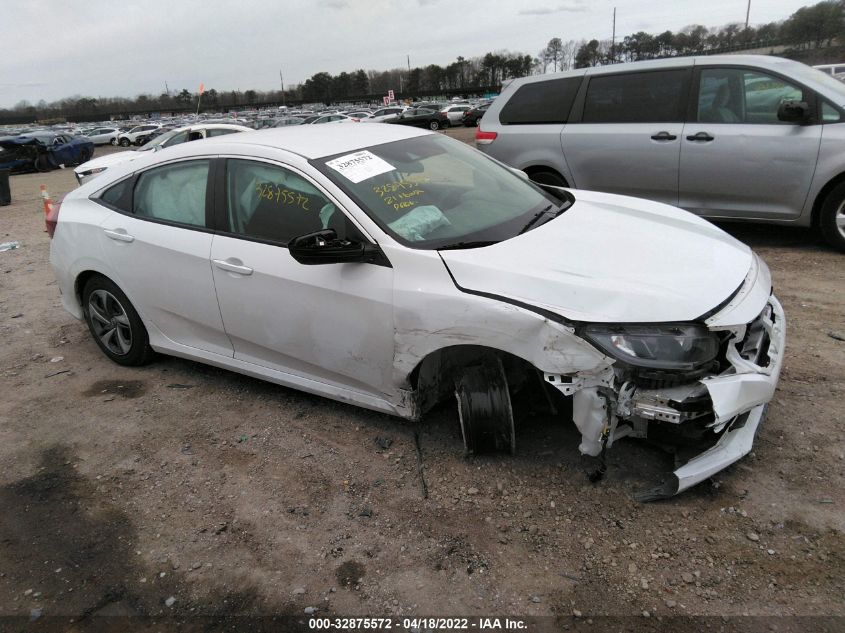 2021 HONDA CIVIC SEDAN LX VIN: 2HGFC2F62MH533463