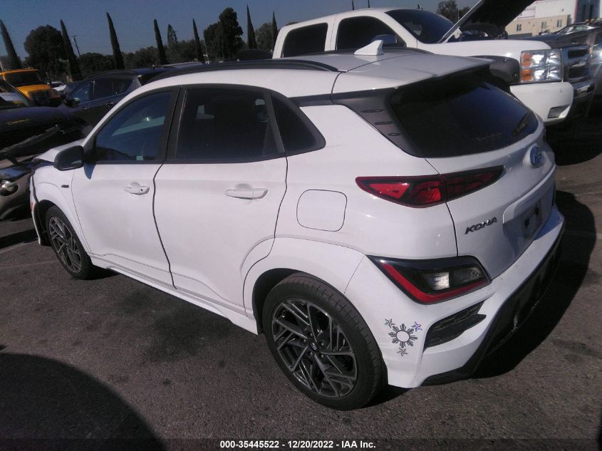 2022 HYUNDAI KONA N LINE VIN: KM8K33A31NU771119