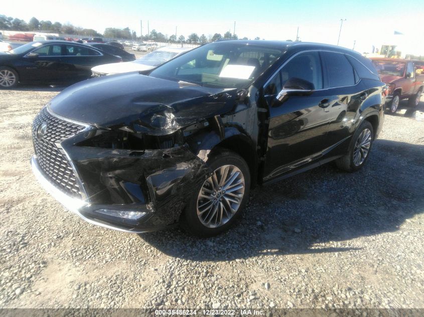 2022 LEXUS RX RX 350L LUXURY VIN: JTJJZKEA0N2025223