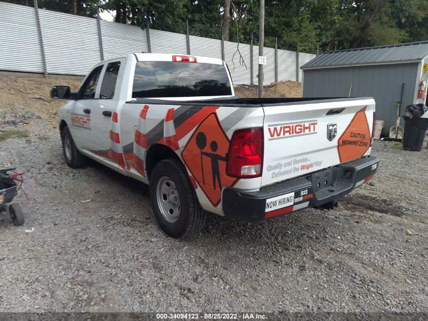 2021 RAM 1500 CLASSIC TRADESMAN VIN: 1C6RR6FG0MS51315